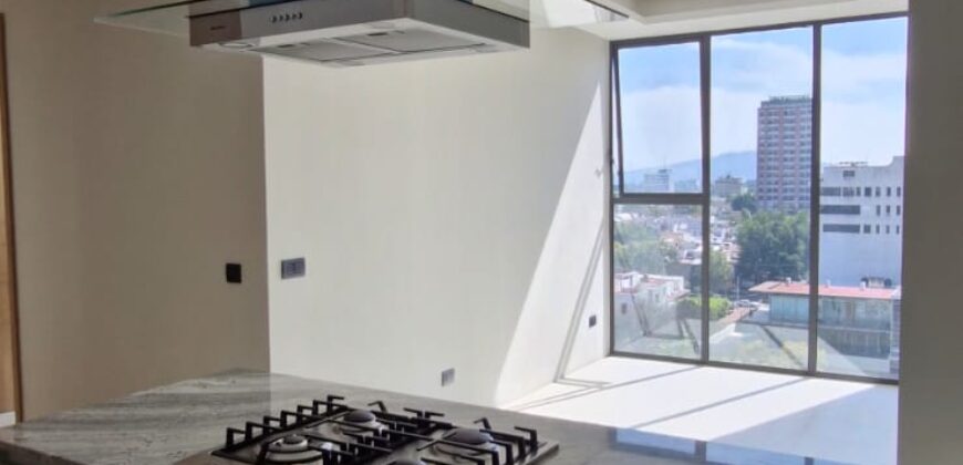 Departamento Nuevo en renta Torre Santora, cerca de la Minerva