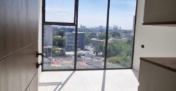 Departamento Nuevo en renta Torre Santora, cerca de la Minerva